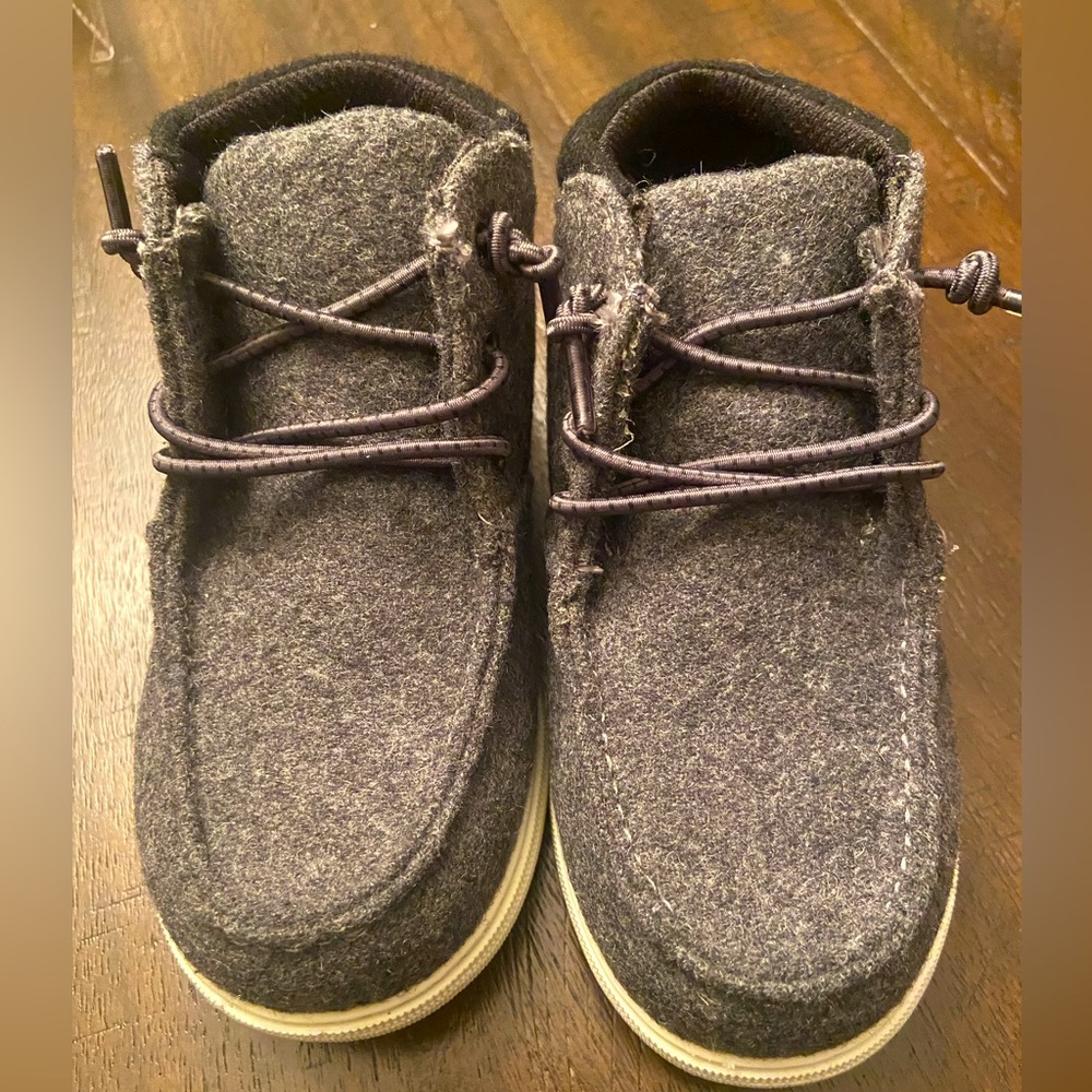 Max + Jake Colton Toddler Gray Boots Size 9
